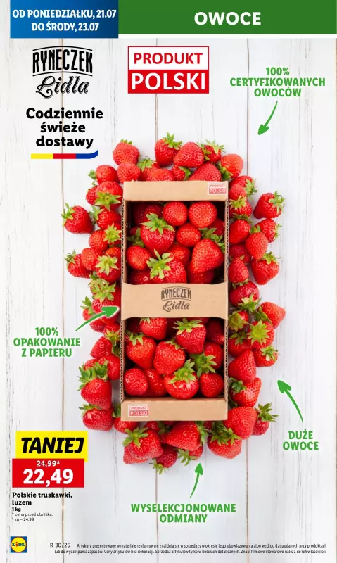 Lidl - gazetka promocyjna Oferta od poniedziałku od poniedziałku 21.07 do środy 23.07 - strona 16