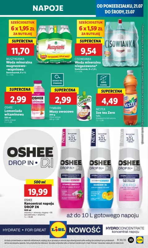 Lidl - gazetka promocyjna Oferta od poniedziałku od poniedziałku 21.07 do środy 23.07 - strona 41