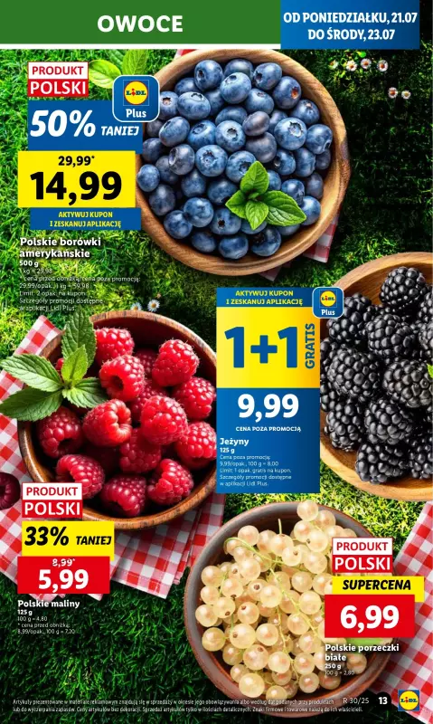 Lidl - gazetka promocyjna Oferta od poniedziałku od poniedziałku 21.07 do środy 23.07 - strona 17