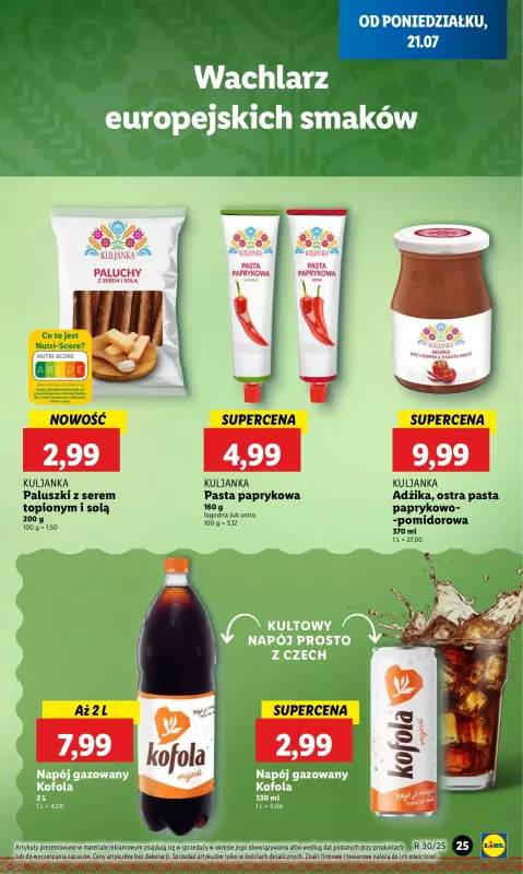 Lidl - gazetka promocyjna Oferta od poniedziałku od poniedziałku 21.07 do środy 23.07 - strona 33