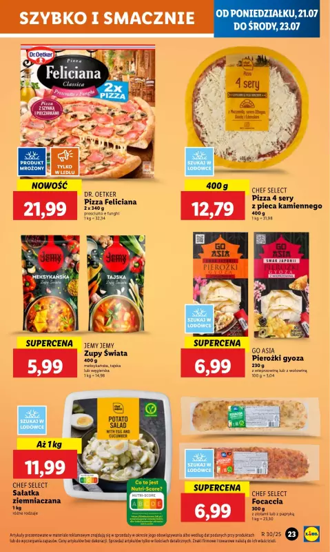 Lidl - gazetka promocyjna Oferta od poniedziałku od poniedziałku 21.07 do środy 23.07 - strona 31