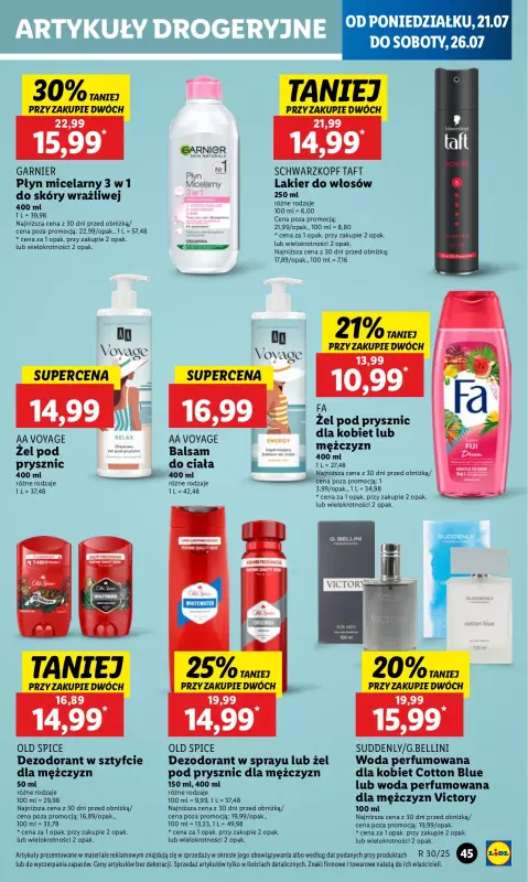 Lidl - gazetka promocyjna Oferta od poniedziałku od poniedziałku 21.07 do środy 23.07 - strona 55