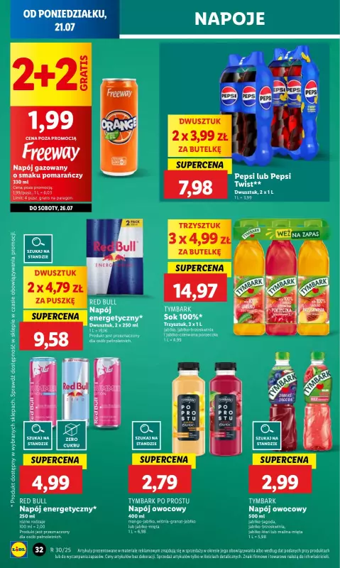 Lidl - gazetka promocyjna Oferta od poniedziałku od poniedziałku 21.07 do środy 23.07 - strona 40