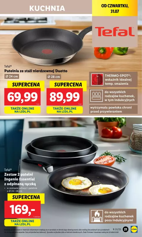 Lidl - gazetka promocyjna Katalog od poniedziałku 28.07 do soboty 02.08 - strona 21