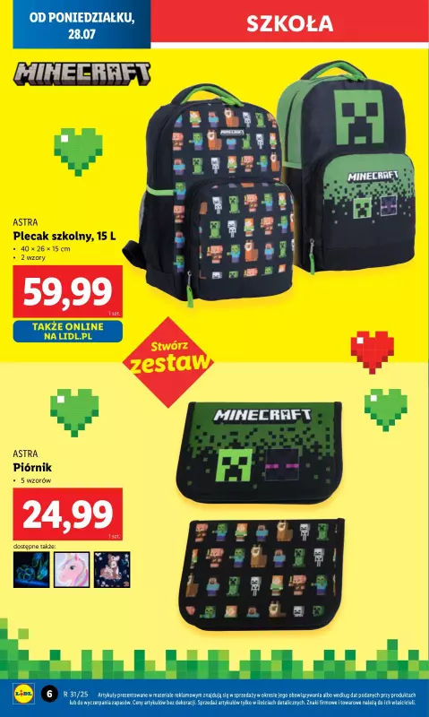 Lidl - gazetka promocyjna Katalog od poniedziałku 28.07 do soboty 02.08 - strona 6