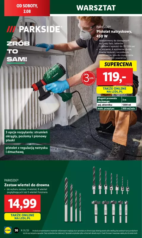 Lidl - gazetka promocyjna Katalog od poniedziałku 28.07 do soboty 02.08 - strona 40