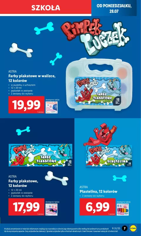Lidl - gazetka promocyjna Katalog od poniedziałku 28.07 do soboty 02.08 - strona 7