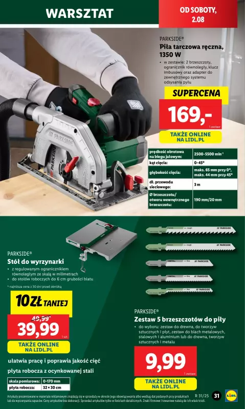 Lidl - gazetka promocyjna Katalog od poniedziałku 28.07 do soboty 02.08 - strona 35