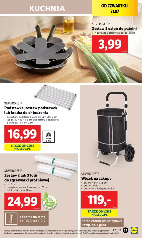 Lidl - gazetka promocyjna Katalog od poniedziałku 28.07 do soboty 02.08 - strona 23
