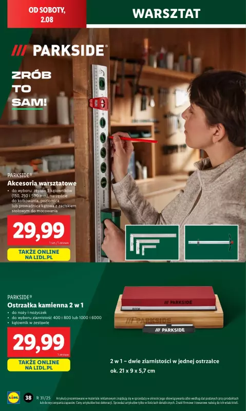 Lidl - gazetka promocyjna Katalog od poniedziałku 28.07 do soboty 02.08 - strona 42
