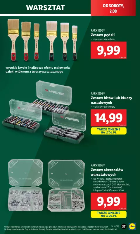 Lidl - gazetka promocyjna Katalog od poniedziałku 28.07 do soboty 02.08 - strona 41