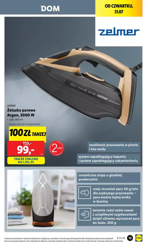 Lidl - gazetka promocyjna Katalog od poniedziałku 28.07 do soboty 02.08 - strona 13