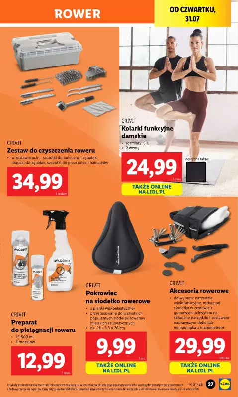 Lidl - gazetka promocyjna Katalog od poniedziałku 28.07 do soboty 02.08 - strona 27