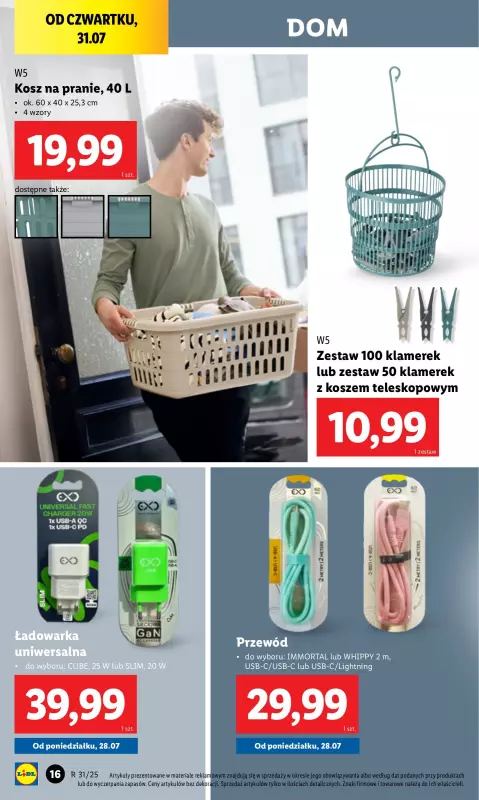 Lidl - gazetka promocyjna Katalog od poniedziałku 28.07 do soboty 02.08 - strona 16