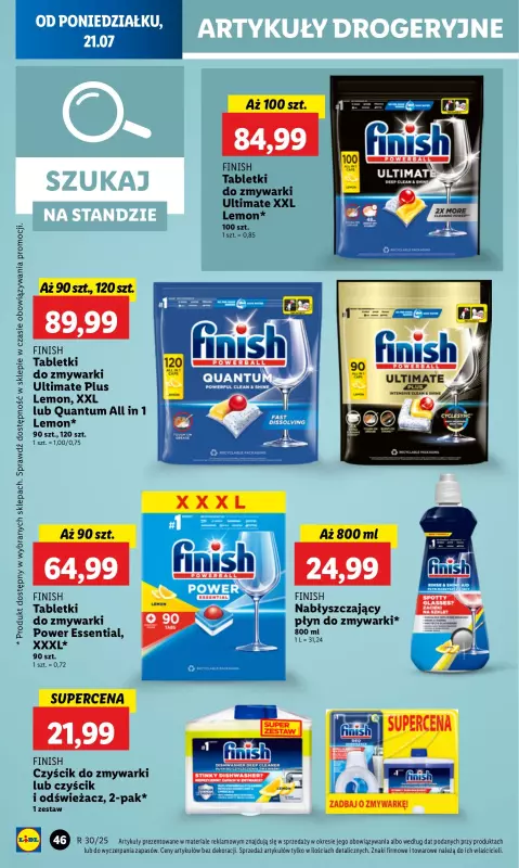 Lidl - gazetka promocyjna Oferta od poniedziałku od poniedziałku 21.07 do środy 23.07 - strona 60