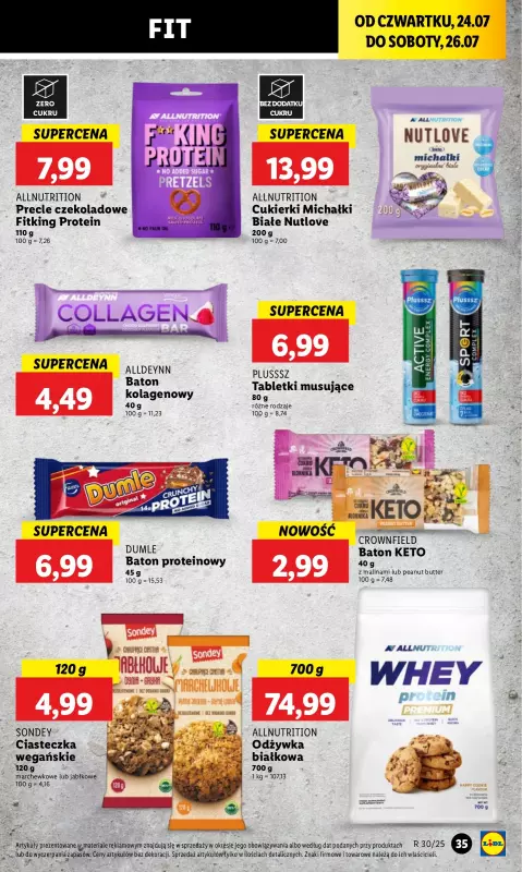 Lidl - gazetka promocyjna Oferta od czwartku od czwartku 24.07 do soboty 26.07 - strona 45