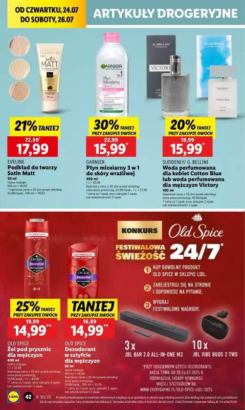 Lidl - gazetka promocyjna Oferta od czwartku od czwartku 24.07 do soboty 26.07 - strona 52