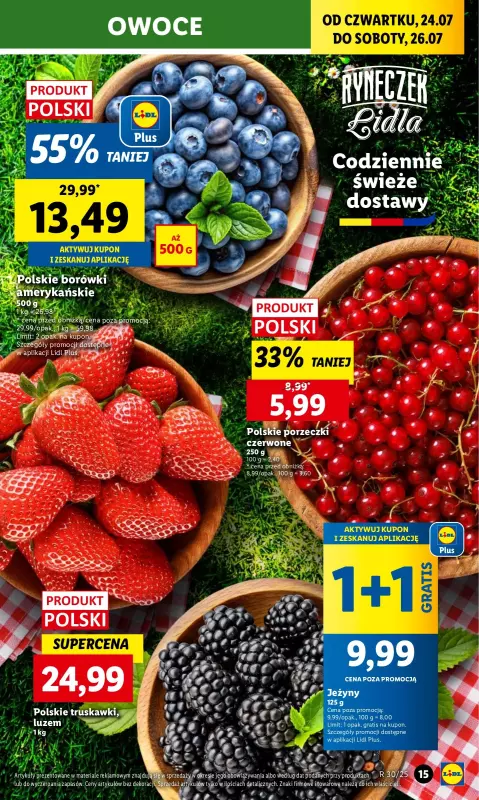 Lidl - gazetka promocyjna Oferta od czwartku od czwartku 24.07 do soboty 26.07 - strona 19