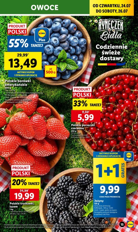 Lidl - gazetka promocyjna Oferta od czwartku od czwartku 24.07 do soboty 26.07 - strona 21