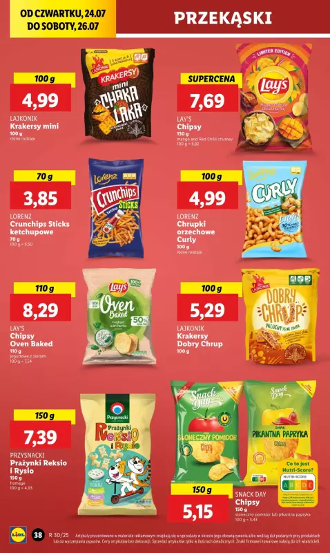 Lidl - gazetka promocyjna Oferta od czwartku od czwartku 24.07 do soboty 26.07 - strona 50