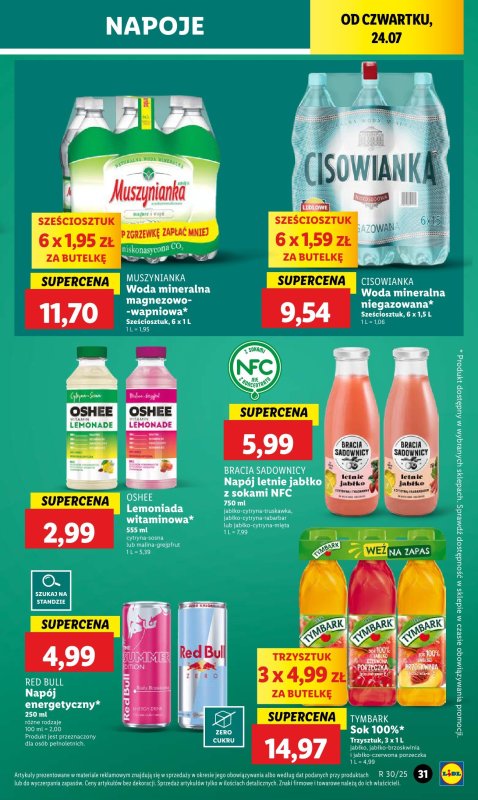 Lidl - gazetka promocyjna Oferta od czwartku od czwartku 24.07 do soboty 26.07 - strona 41