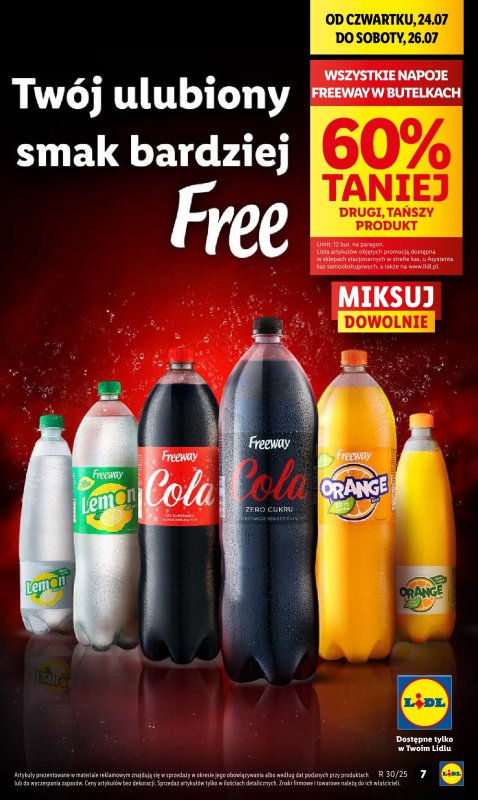 Lidl - gazetka promocyjna Oferta od czwartku od czwartku 24.07 do soboty 26.07 - strona 9