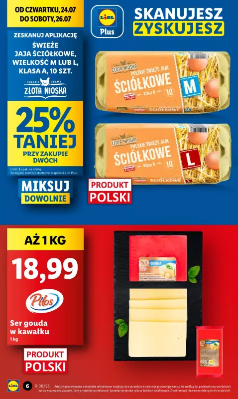 Lidl - gazetka promocyjna Oferta od czwartku od czwartku 24.07 do soboty 26.07 - strona 8