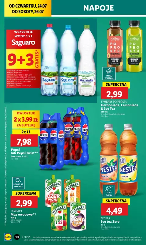 Lidl - gazetka promocyjna Oferta od czwartku od czwartku 24.07 do soboty 26.07 - strona 40