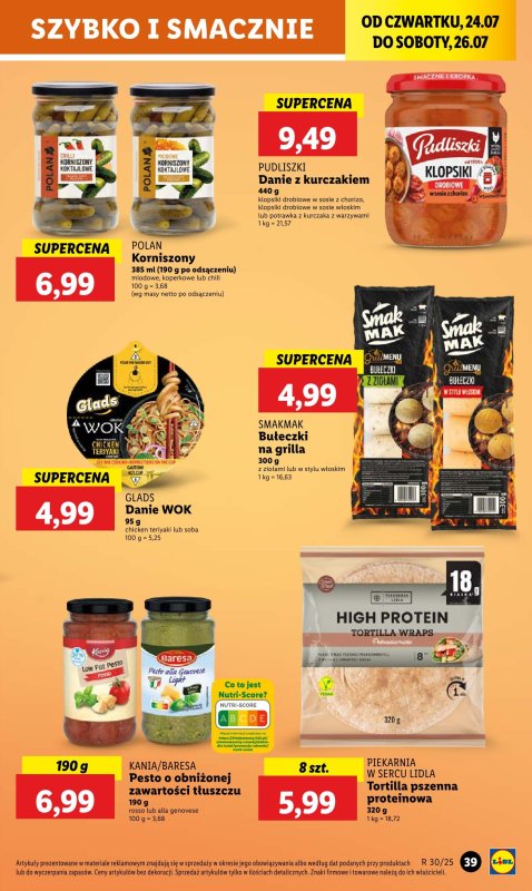 Lidl - gazetka promocyjna Oferta od czwartku od czwartku 24.07 do soboty 26.07 - strona 51