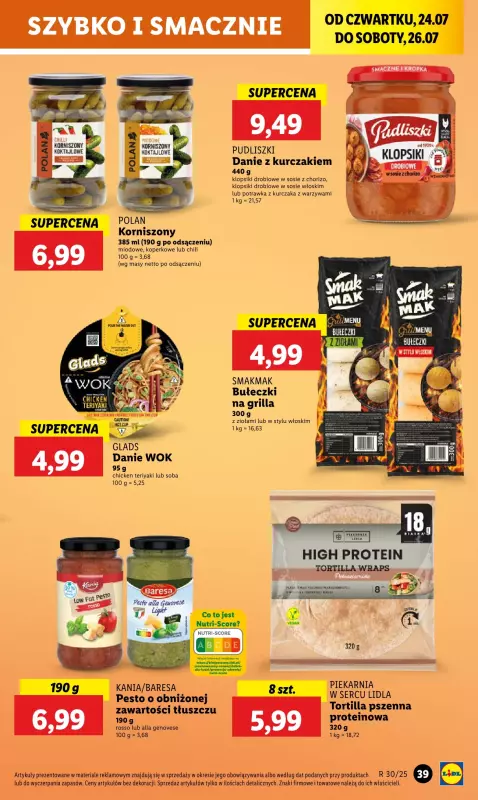 Lidl - gazetka promocyjna Oferta od czwartku od czwartku 24.07 do soboty 26.07 - strona 51