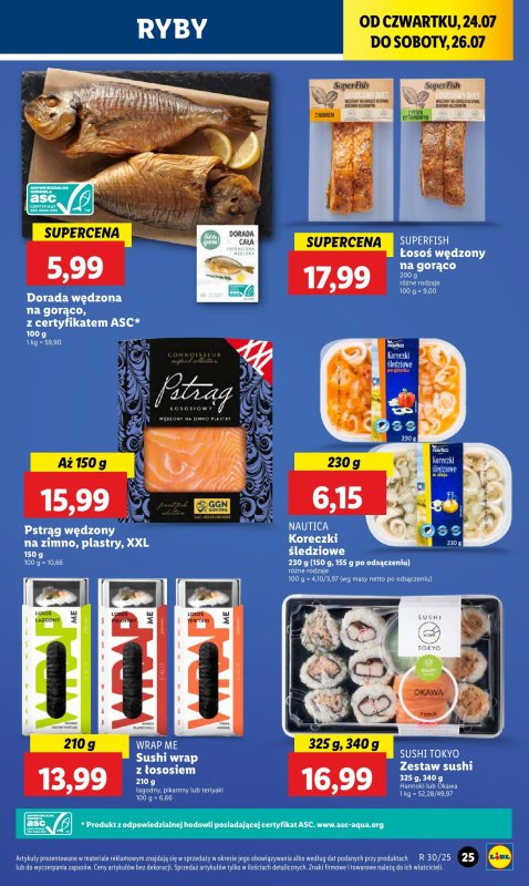 Lidl - gazetka promocyjna Oferta od czwartku od czwartku 24.07 do soboty 26.07 - strona 33
