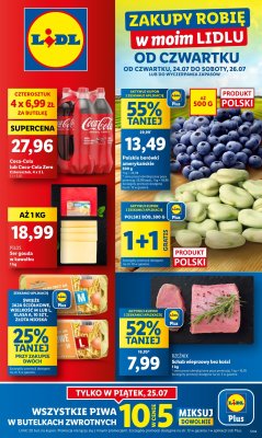 Lidl - gazetka promocyjna Oferta od czwartku od czwartku 24.07 do soboty 26.07