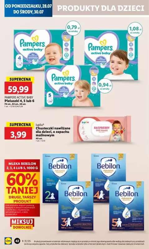 Lidl - gazetka promocyjna Oferta od poniedziałku od poniedziałku 28.07 do środy 30.07 - strona 50