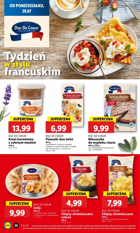 Lidl - gazetka promocyjna Oferta od poniedziałku od poniedziałku 28.07 do środy 30.07 - strona 34