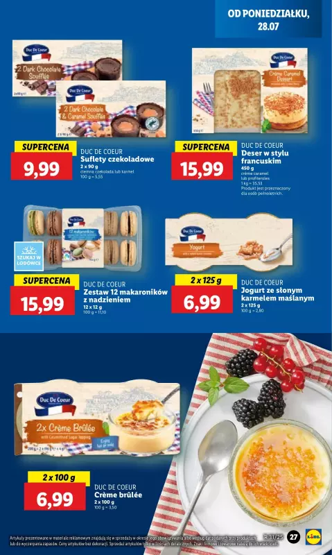 Lidl - gazetka promocyjna Oferta od poniedziałku od poniedziałku 28.07 do środy 30.07 - strona 33