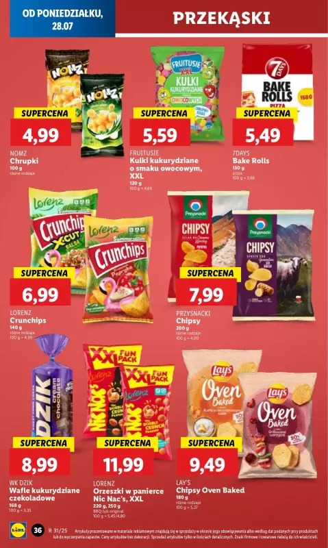 Lidl - gazetka promocyjna Oferta od poniedziałku od poniedziałku 28.07 do środy 30.07 - strona 44