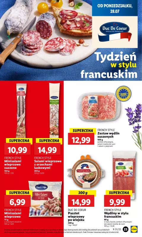 Lidl - gazetka promocyjna Oferta od poniedziałku od poniedziałku 28.07 do środy 30.07 - strona 29