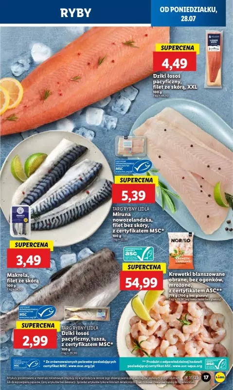Lidl - gazetka promocyjna Oferta od poniedziałku od poniedziałku 28.07 do środy 30.07 - strona 19