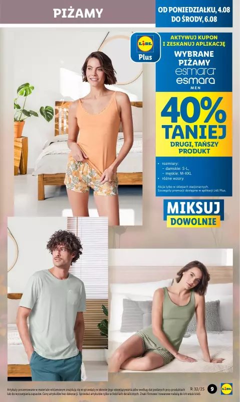 Lidl - gazetka promocyjna Katalog od poniedziałku 04.08 do niedzieli 10.08 - strona 9