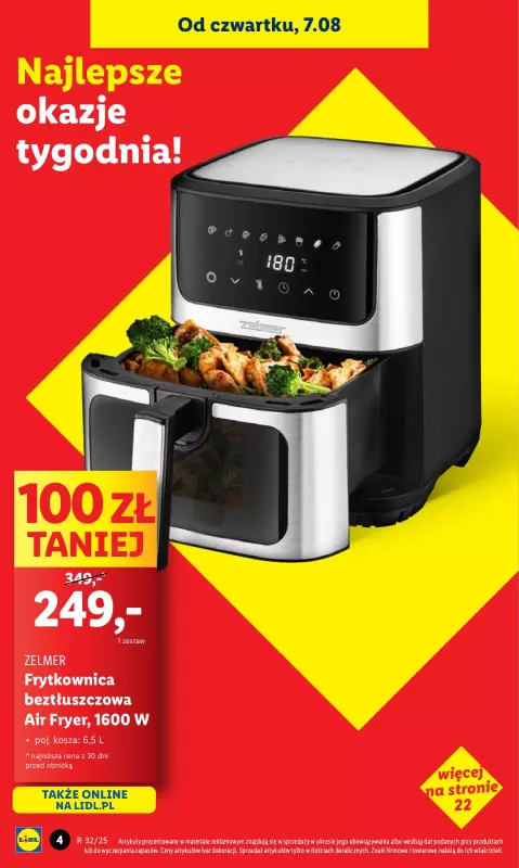 Lidl - gazetka promocyjna Katalog od poniedziałku 04.08 do niedzieli 10.08 - strona 4