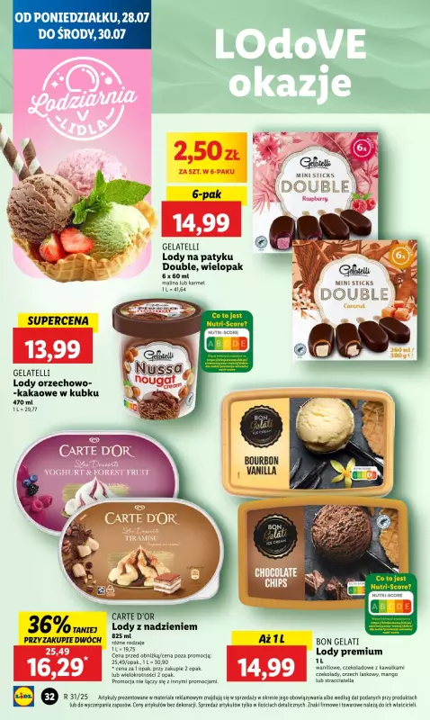 Lidl - gazetka promocyjna Oferta od poniedziałku od poniedziałku 28.07 do środy 30.07 - strona 38