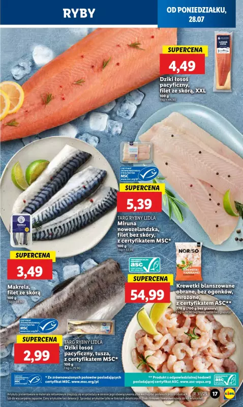 Lidl - gazetka promocyjna Oferta od poniedziałku od poniedziałku 28.07 do środy 30.07 - strona 19