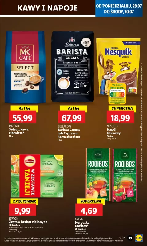 Lidl - gazetka promocyjna Oferta od poniedziałku od poniedziałku 28.07 do środy 30.07 - strona 49