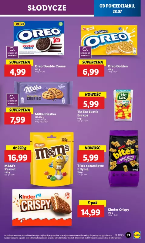 Lidl - gazetka promocyjna Oferta od poniedziałku od poniedziałku 28.07 do środy 30.07 - strona 39