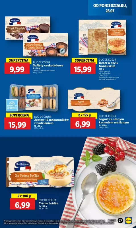 Lidl - gazetka promocyjna Oferta od poniedziałku od poniedziałku 28.07 do środy 30.07 - strona 33