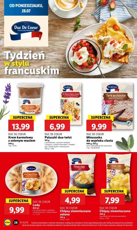 Lidl - gazetka promocyjna Oferta od poniedziałku od poniedziałku 28.07 do środy 30.07 - strona 34