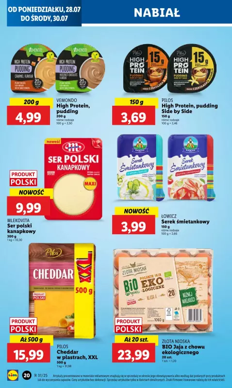 Lidl - gazetka promocyjna Oferta od poniedziałku od poniedziałku 28.07 do środy 30.07 - strona 24