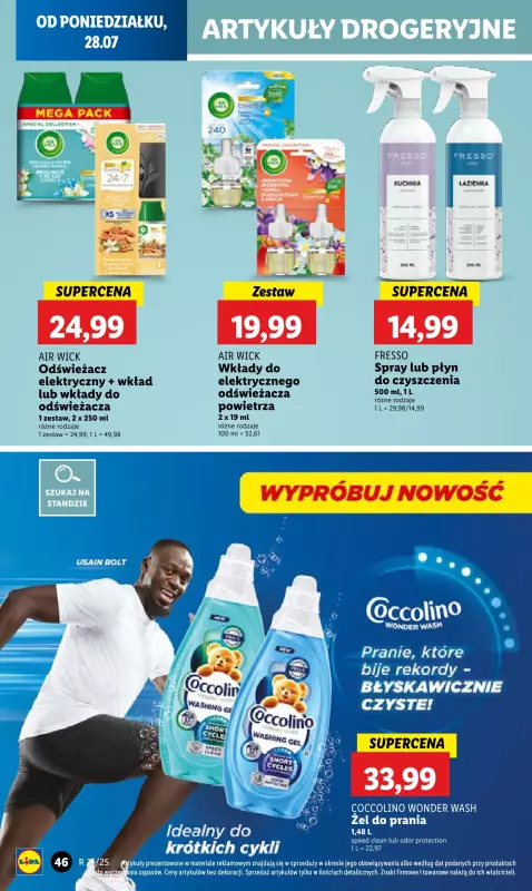 Lidl - gazetka promocyjna Oferta od poniedziałku od poniedziałku 28.07 do środy 30.07 - strona 56