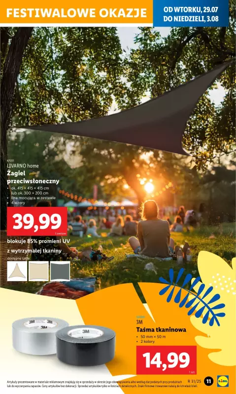Lidl - gazetka promocyjna Katalog PolandRock od wtorku 29.07 do niedzieli 03.08 - strona 11