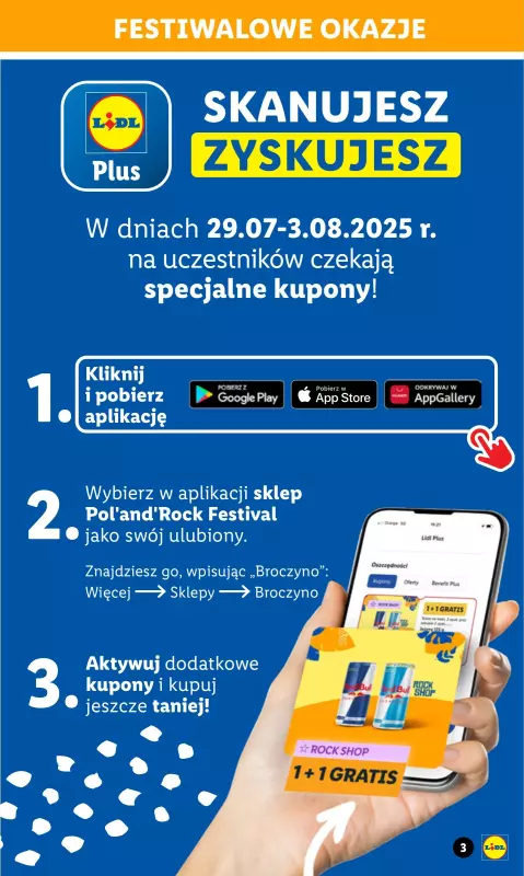 Lidl - gazetka promocyjna Katalog PolandRock   - strona 3